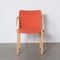 Rot-Orange Nr 757 Stuhl von Peter Maly für Thonet 2