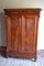 Antique Mahogany Biedermeier Cabinet 1