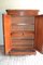 Antique Mahogany Biedermeier Cabinet 2