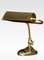 Art Nouveau Bankers Brass Desk Lamp 3