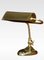 Art Nouveau Bankers Brass Desk Lamp, Image 3