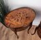 Tables de Chevet Antiques en Noyer avec Tiroirs, Italie, Set de 2 5