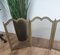 Italian Gilt Brass Fireplace Screen or Fire Screen, 1960s 6