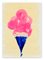 Anya Spielman, Candy Cone, 2020, Oil on Paper 1