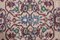 Handgemachter türkischer Vintage Oushak Ikat Teppich aus Wolle mit floralem Muster 6
