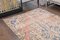 Small Vintage Turkish Traditional Handmade Wool Oushak Area Rug, Image 3