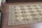 Tapis Oushak Vintage Fait Main en Laine Jaune et Verte 5