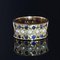 19th Century French Sapphire, Natural Pearl & 18 Karat Yellow Gold Ring 3