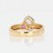 Moderner Ring aus 18 Karat Gelbgold mit Amethyst, Granat, Mondstein 4