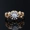 0.30 Carat Diamond & 18 Karat Yellow Gold Solitaire Ring, 1950s 3