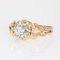 0.30 Carat Diamond & 18 Karat Yellow Gold Solitaire Ring, 1950s 6