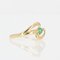Modern Emerald & 18 Karat Yellow Gold Ring 5