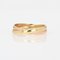 Modern 18 Karat Yellow & Rose Gold Interlaced Ring 3