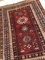Roter Teppich mit mehreren Rändern, 19. Jh., 1870er 20