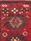 Roter Teppich mit mehreren Rändern, 19. Jh., 1870er 10