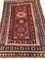 19th-Century Red Rug with Multiple Borders, 1870s, Image 3