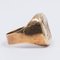 Vintage Ring aus 14 Karat Gelbgold mit Diamanten von ca. 0,15 Ct, 1950er 3