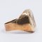 Vintage Ring in 14K Yellow Gold with Diamond of About 0.15 Ct, 1950s, Image 3