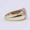 Vintage 14K Yellow Gold Ring with Brilliant Cut Diamonds, 1970s, Image 3