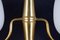 Brass and Opaline Murano Glass Table Lamp 10