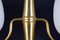 Brass and Opaline Murano Glass Table Lamp, Image 10