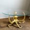 Skulpturaler Oktopus vergoldeter Bronze Mittel- oder Esstisch 2