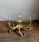 Sculptural Octopus Gilt Bronze Center or Dining Table, Image 7