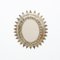 Mid-Century Modern Sunburst Mirror in Brass, 1960s 4