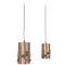 German Copper Hanging Lights, Germany, 1970s, Set of 2, Image 2