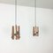 German Copper Hanging Lights, Germany, 1970s, Set of 2, Image 11