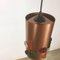 German Copper Hanging Lights, Germany, 1970s, Set of 2 7