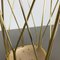 Metal Brass Modernist Bauhaus Umbrella Stand, Germany, 1950s, Image 7