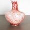 Grand Vase Pop Art Vintage en Verre Opalin, Italie 4