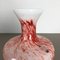 Large Vintage Pop Art Opaline Florence Vase, Italy 3