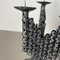Candelabros esculturales brutalistas vintage de metal, Francia. Juego de 2, Imagen 6
