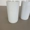 Op Art Porcelain Vases by Melitta All, Germany, 1970s, Set of 3 5