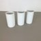 Op Art Porcelain Vases by Melitta All, Germany, 1970s, Set of 3 3