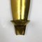 Brutalist Brass Wall Candleholder by Emil Funk KG, Germany, 1950s, Image 3