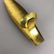 Brutalist Brass Wall Candleholder by Emil Funk KG, Germany, 1950s, Image 6