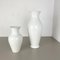Kleine deutsche Op Art Vase Porzellanvase von KPM Berlin Ceramics, 1960er 16