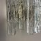 Large Hollywood Regency Ice Glass Wall Light by J. T. Kalmar, 1960s 10