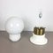 Italienische Vintage Vintage Glas Tischlampe / Stehlampe 9