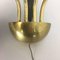 Italienische Wandlampe aus Metall & Messing, 1960er 8