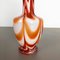 Große Vintage Pop Art Florence Vase aus Opalglas 4