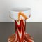 Große Vintage Pop Art Florence Vase aus Opalglas 7