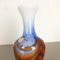 Large Vintage Pop Art Opaline Florence Vase, Image 5