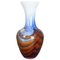 Vaso grande Pop Art vintage in vetro opalino, Immagine 1