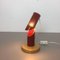 Modernist Swedish Red Metal Desk Light, 1950s 6