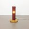 Modernist Swedish Red Metal Desk Light, 1950s 2