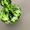 Große grüne Vintage Pop Art Florence Vase aus Opalglas, Italien 7